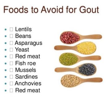 which foods cause gout