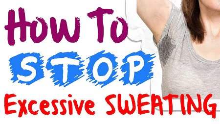 stop excessive sweating